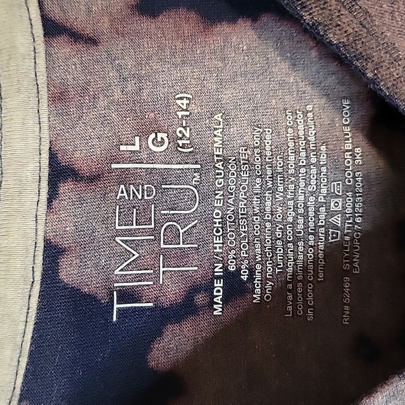 Time and Tru Tye-Dye T-shirt - Picture 2 of 3